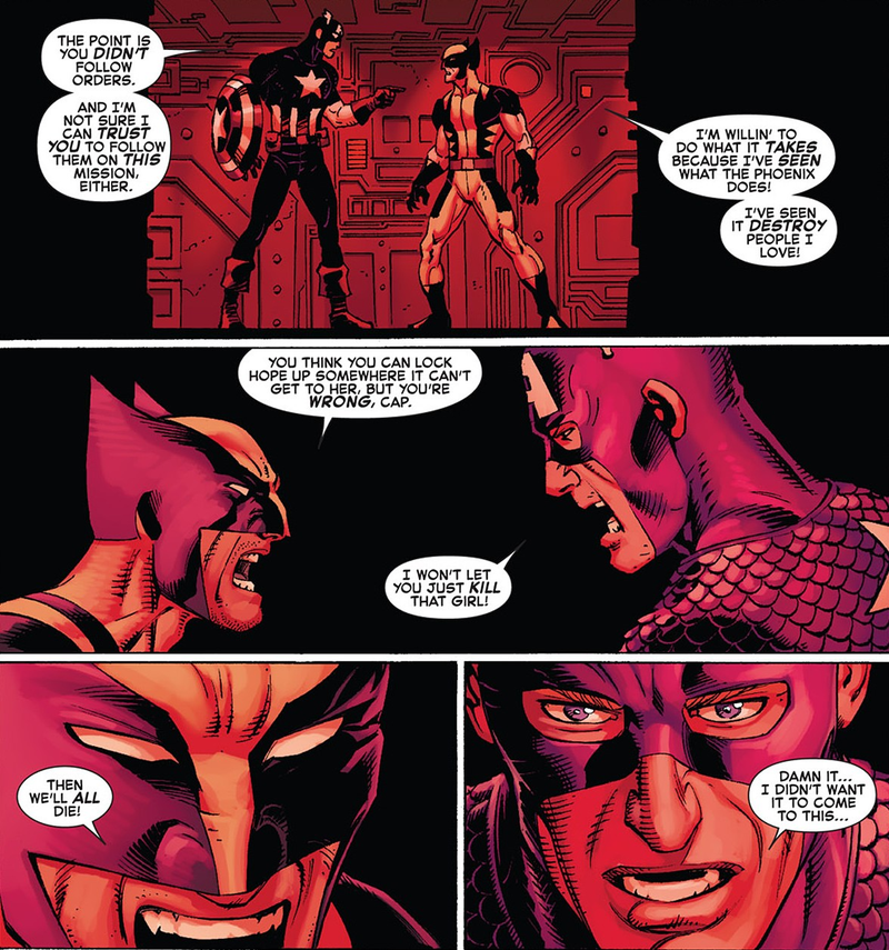 Illustration for article titled Avengers Vs. X-Men is the best stupid comic of the year so far
